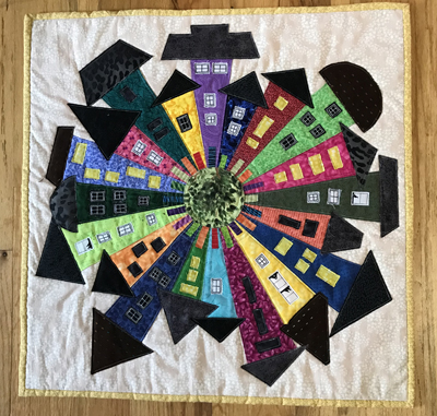 Dresden Neighborhood quilt www.dlstewart.com